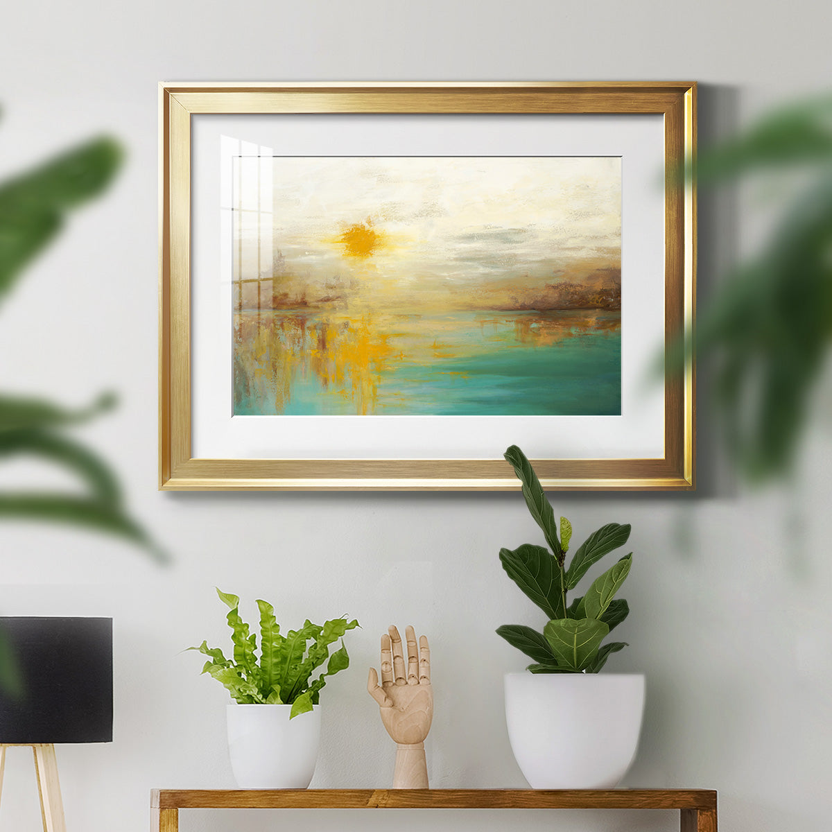Last Day of Summer  - Modern Framed Art Print