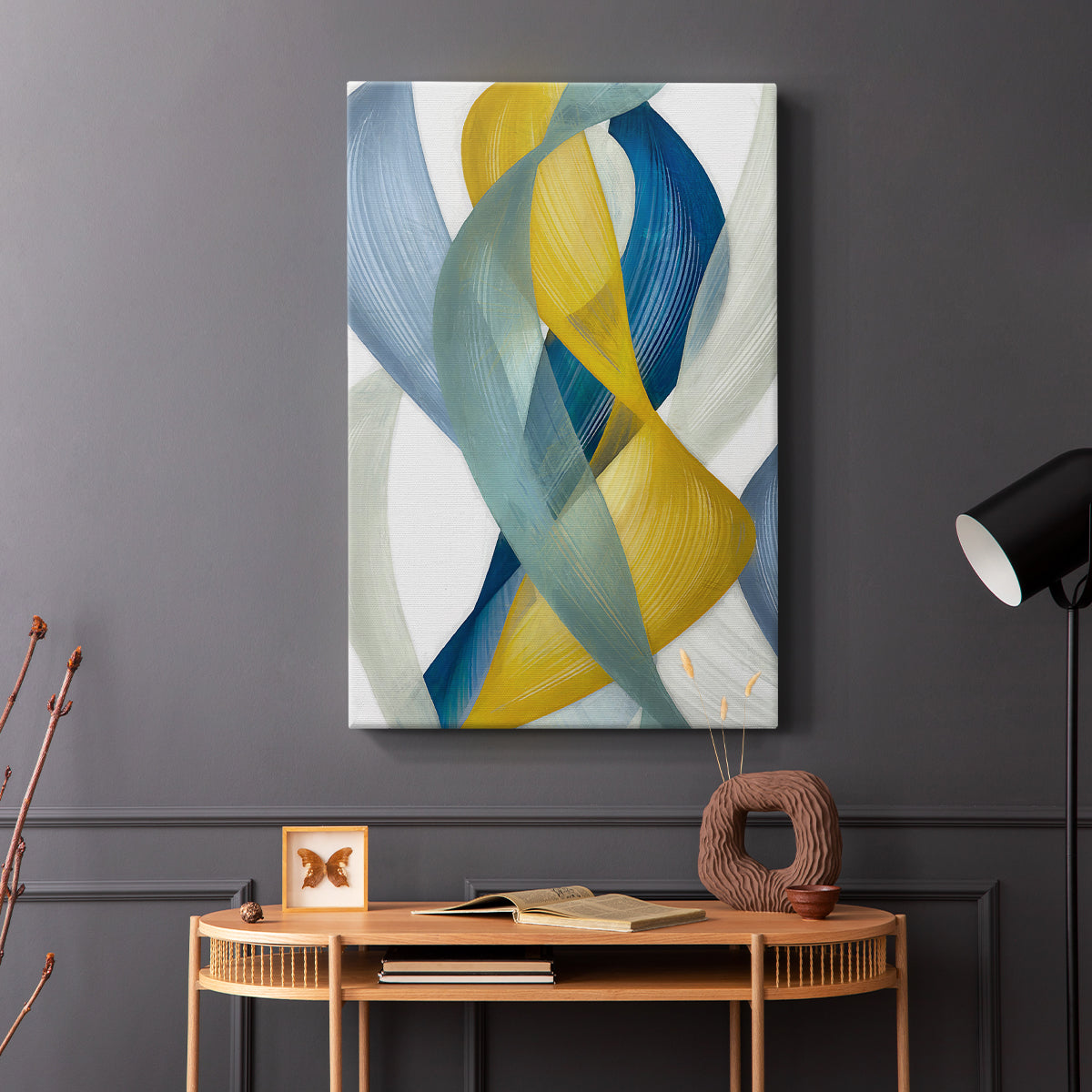 Horizontal Bands I - Canvas Art Print