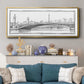 Pont Alexandre III - Floater Framed Canvas Print
