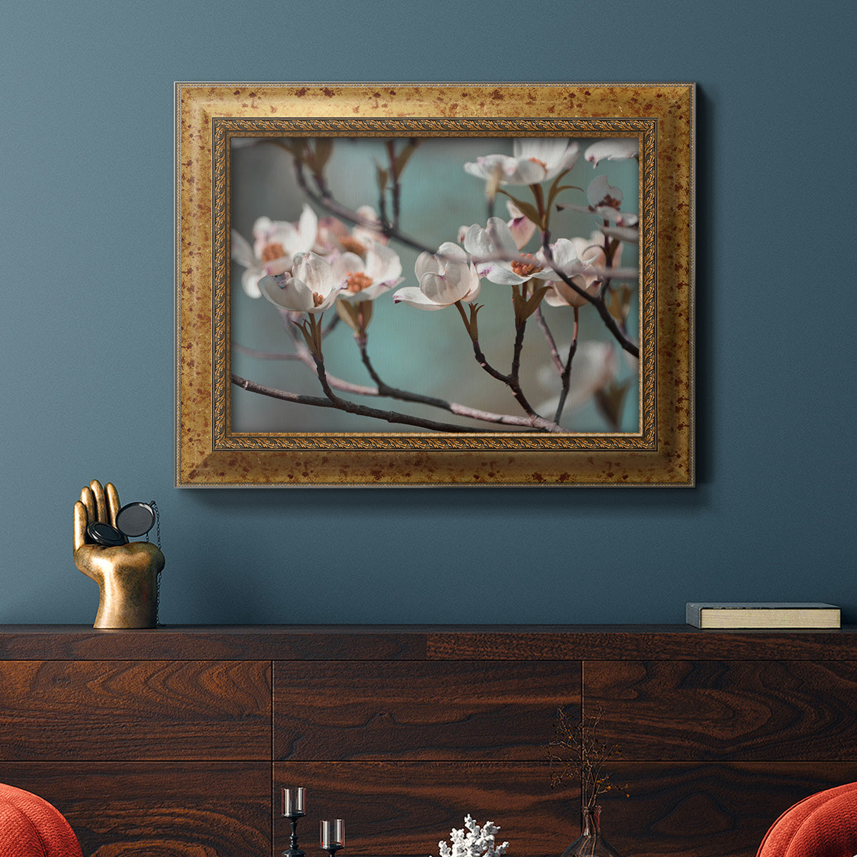 Dogwood Spring IV Premium Framed Canvas- Ready to Hang