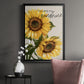 You Are My Sunshine - Modern Framed Canvas Print