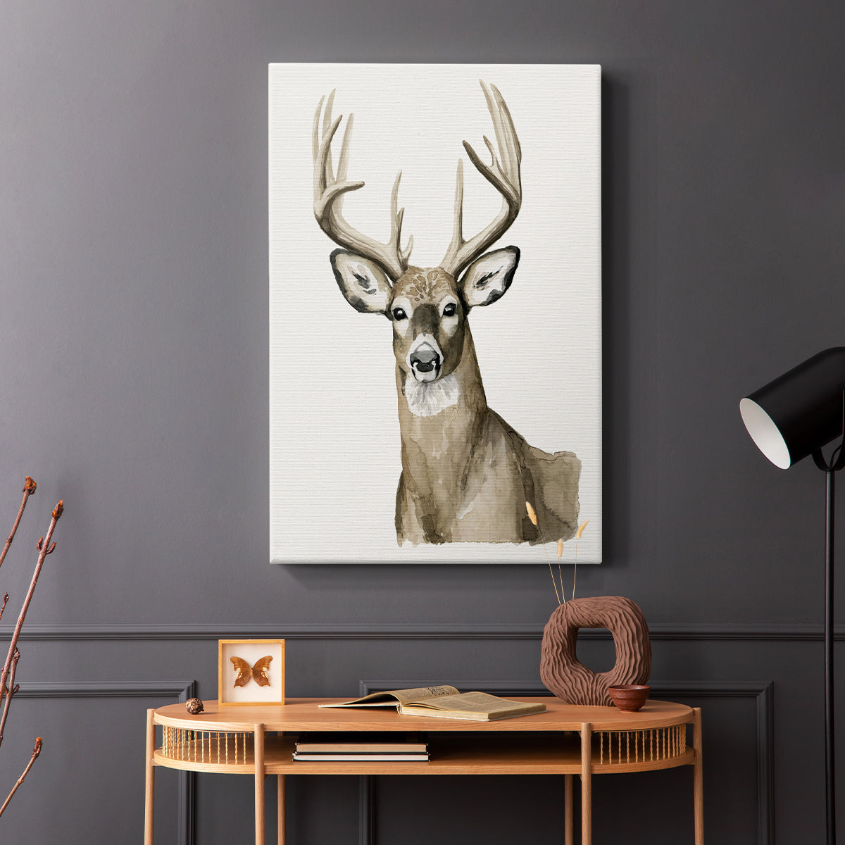 Handsome Whitetail I - Canvas Art Print