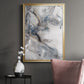 Marble Trance - Modern Framed Canvas Print
