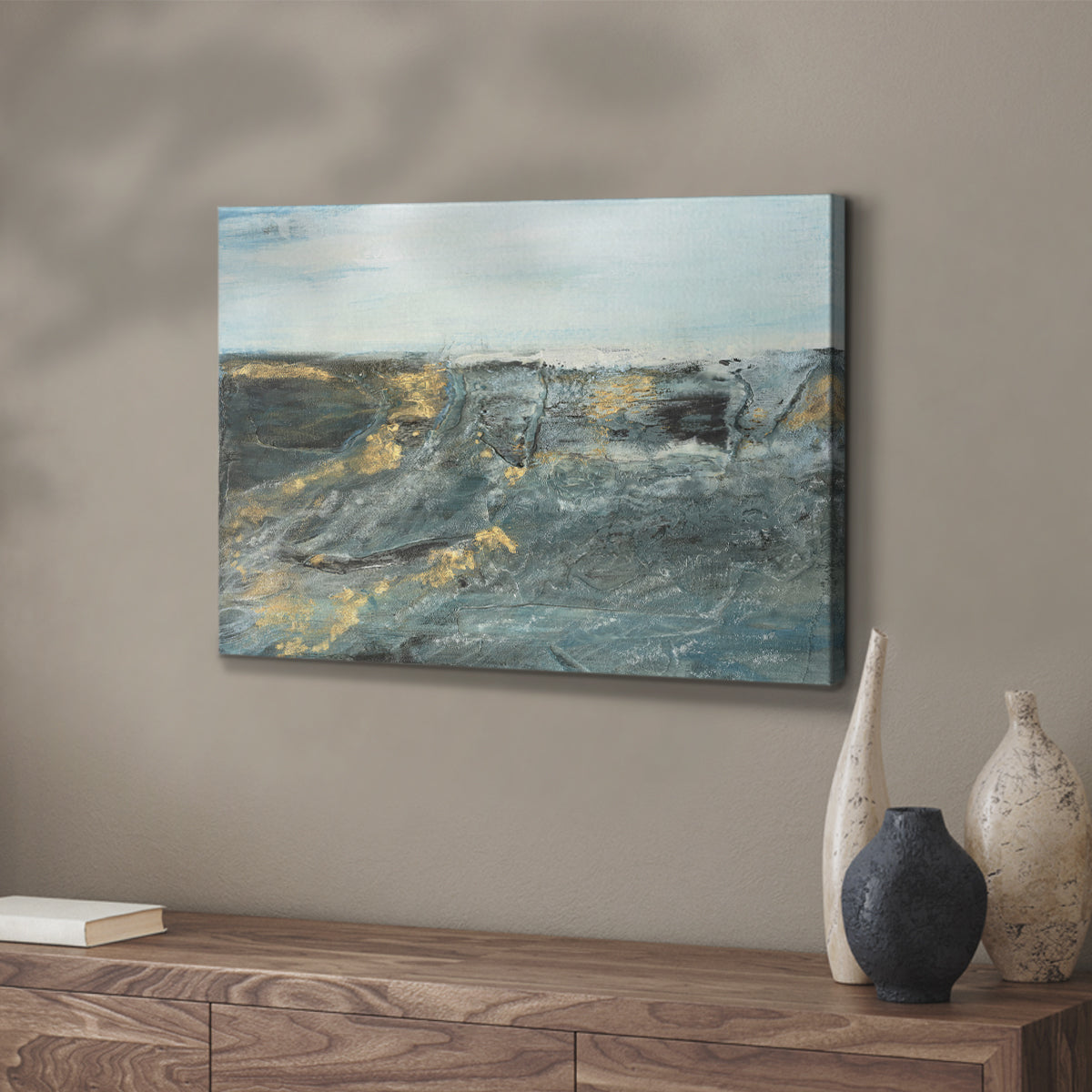 Flow of Love in Ocean I - Canvas Art Print