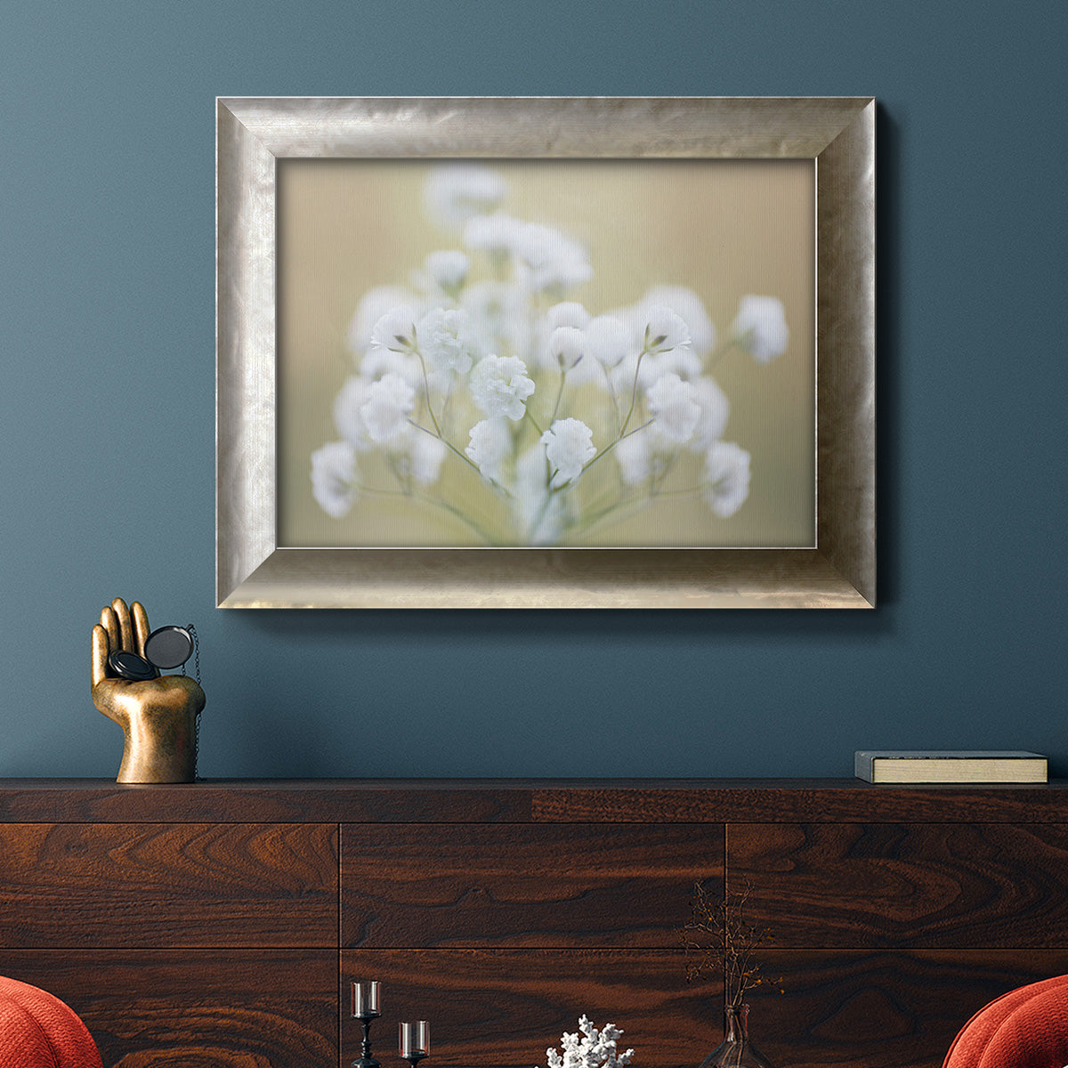 Baby's Breath Study I Premium Framed Canvas- Ready to Hang