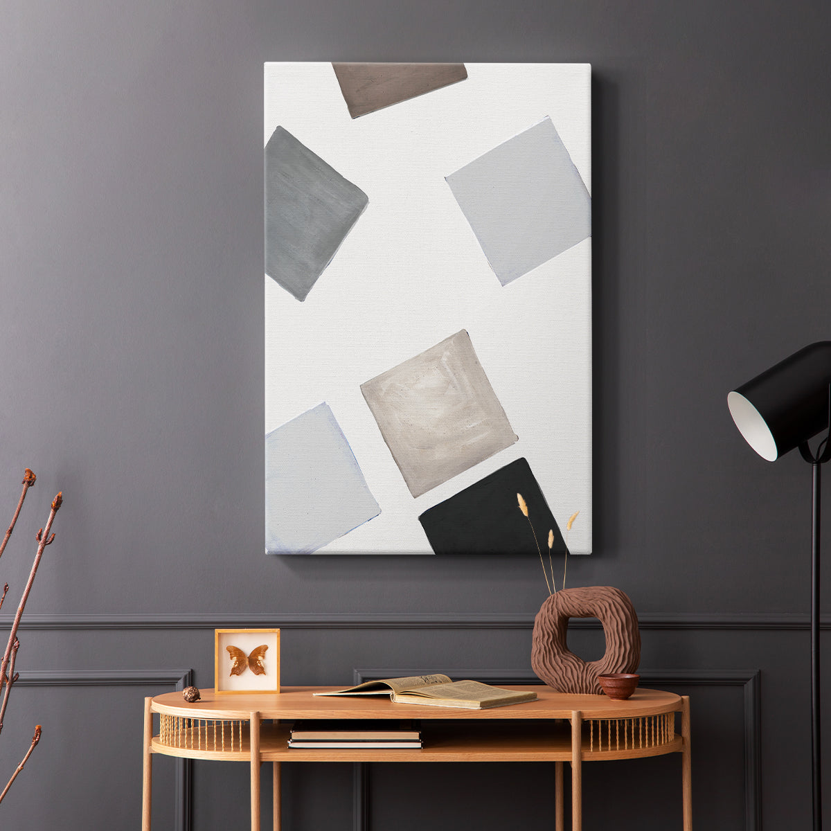 Block Encounter Revisit II - Canvas Art Print