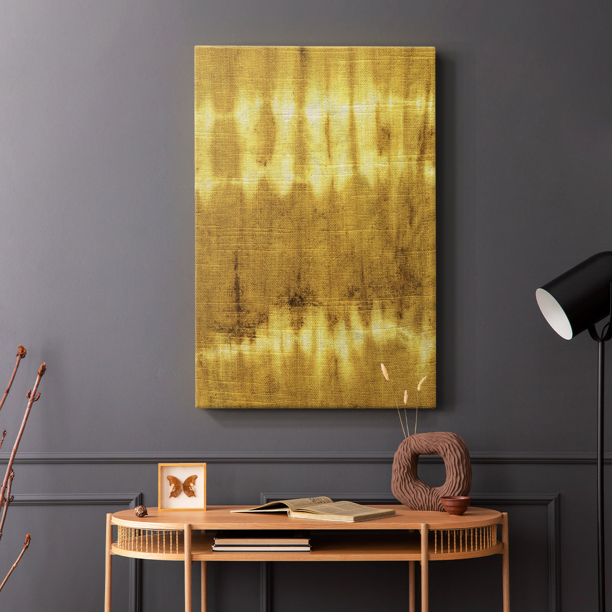 Turmeric Sunrise IV - Canvas Art Print