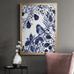 Indigo Song II - Modern Framed Canvas Print
