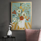 Joyful Blossoms I - Modern Framed Canvas Print