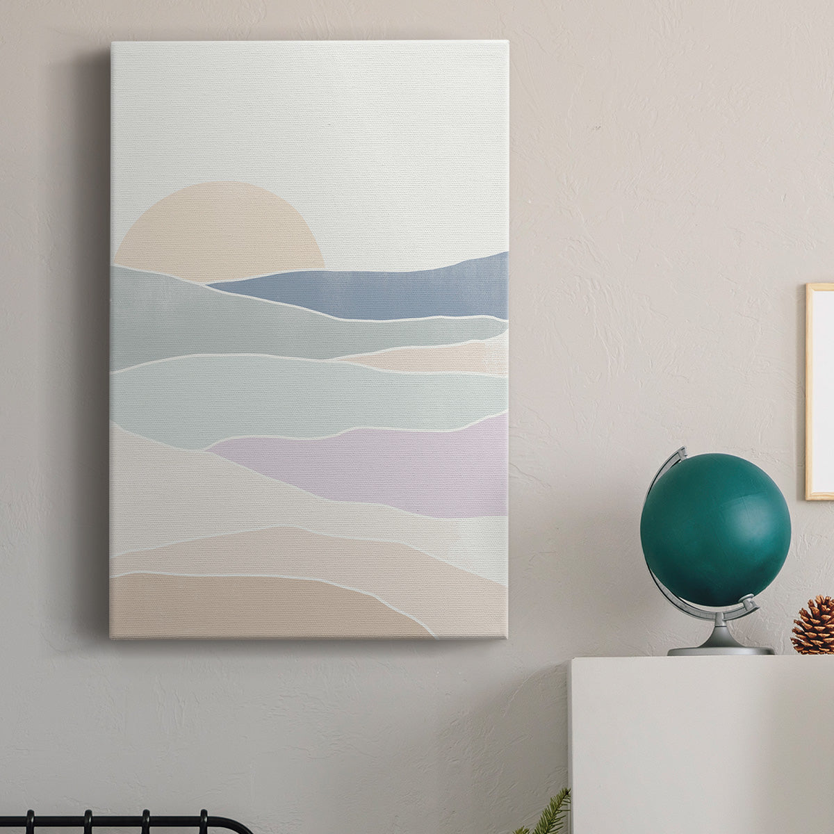 Wave Tableau I Premium Gallery Wrapped Canvas - Ready to Hang