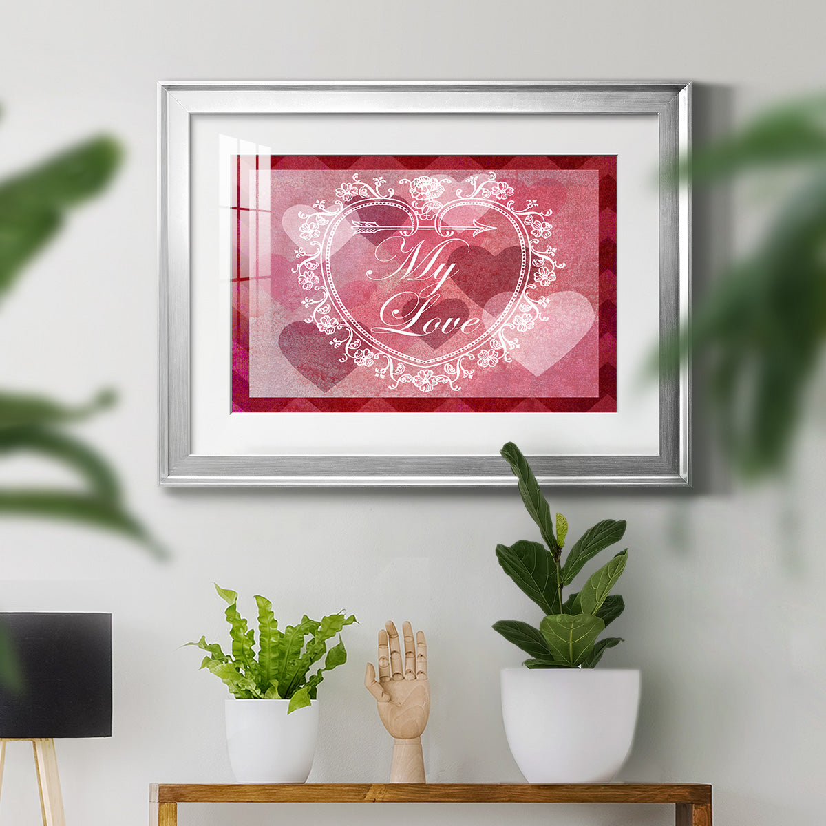 DIY Love Collection A - Modern Framed Art Print