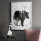 Bear Totem - Modern Framed Canvas Print