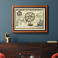 Nautical Map I Premium Framed Canvas- Ready to Hang