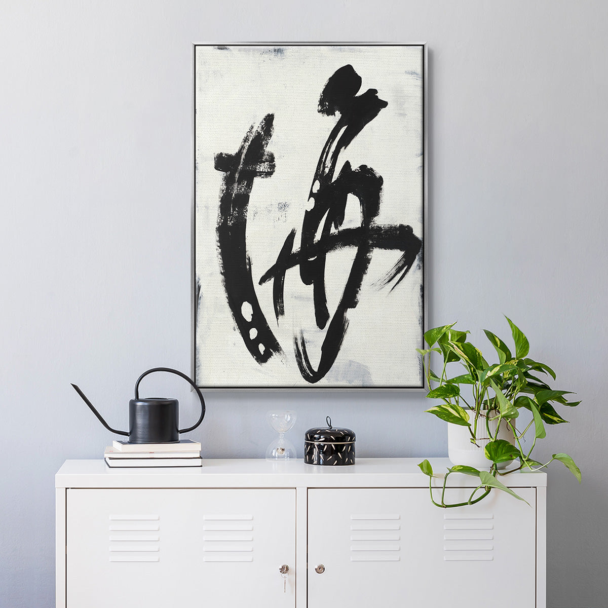 Treasure Map -  Framed Canvas Print