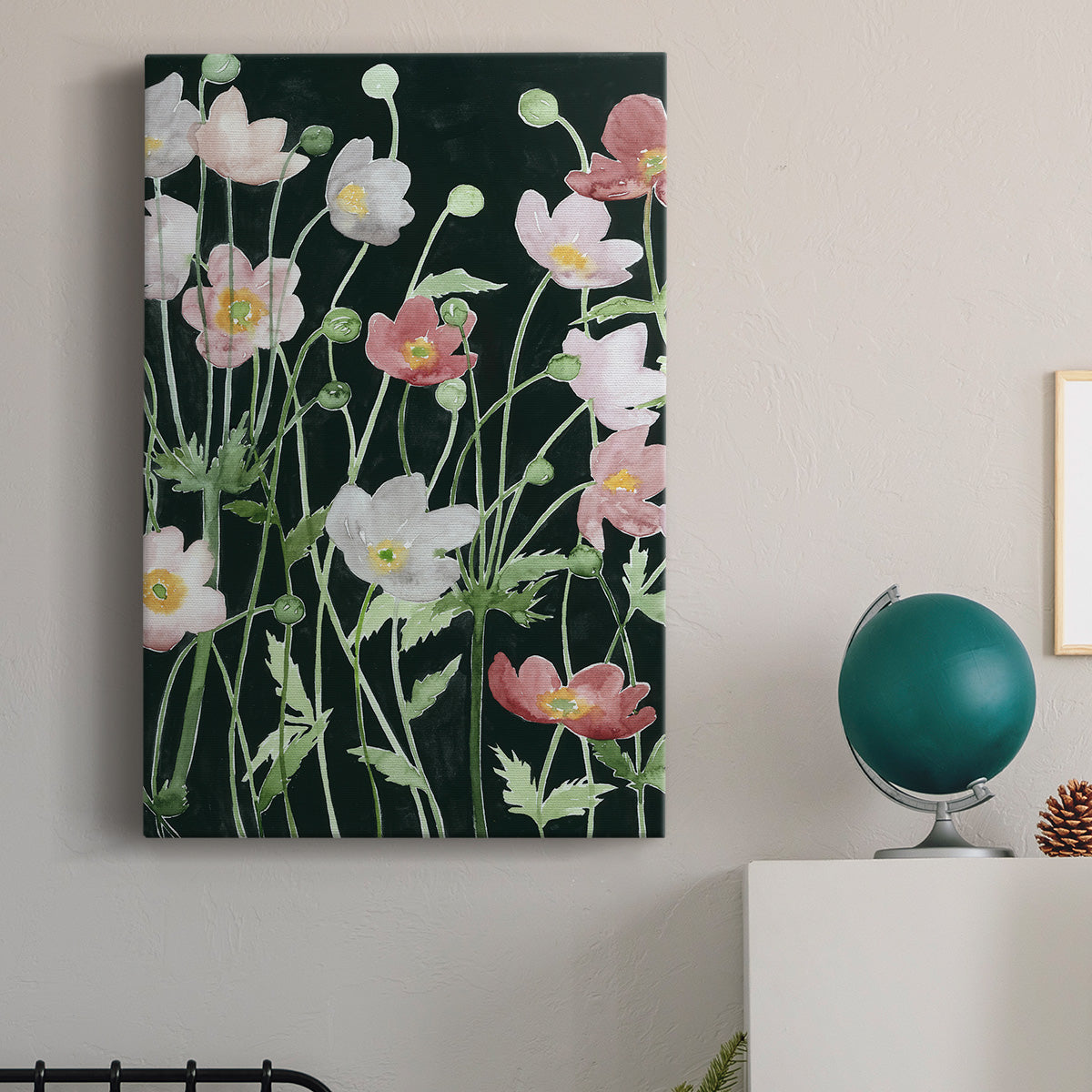 Anemone Dance I Premium Gallery Wrapped Canvas - Ready to Hang