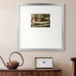 Golden Canoe Premium Framed Print Double Matboard