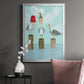Silly Seagulls - Modern Framed Canvas Print