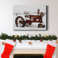 Christmas Tractor - Premium Gallery Wrapped Canvas  - Ready to Hang