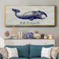 Let The Sea Set You Free - Floater Framed Canvas Print