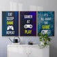 Gamer at Play IV - Floater Framed Canvas Set