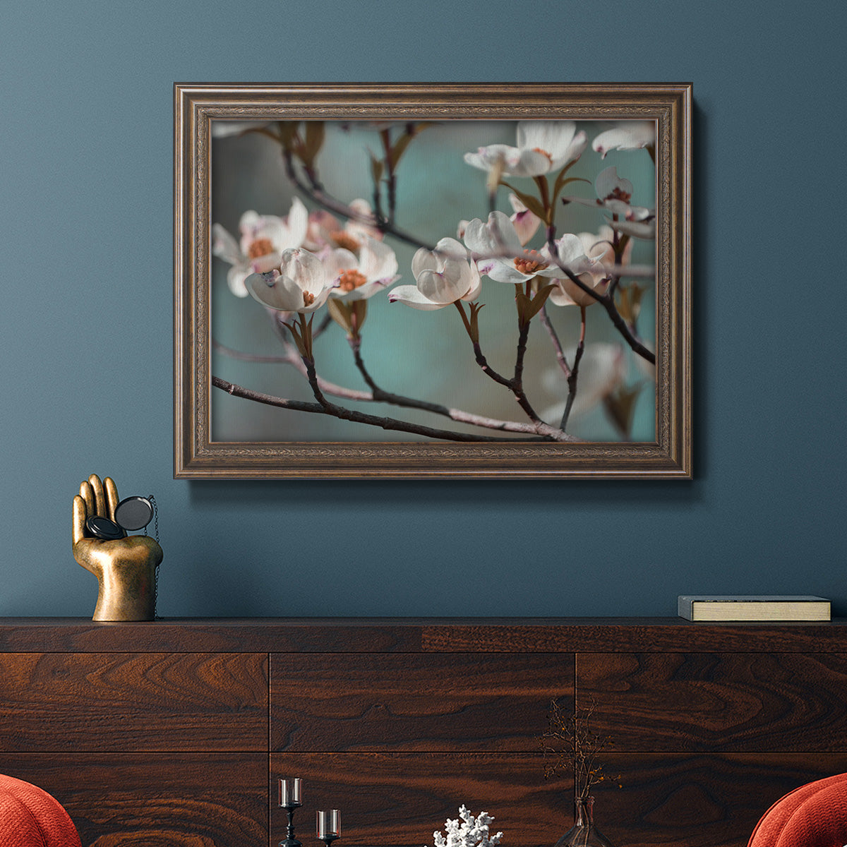 Dogwood Spring IV Premium Framed Canvas- Ready to Hang