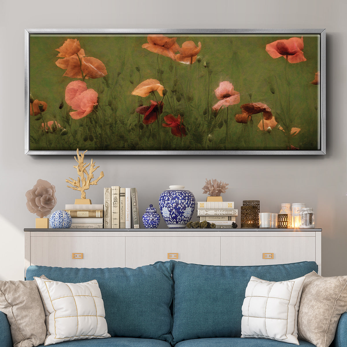The Wild Bunch - Floater Framed Canvas Print