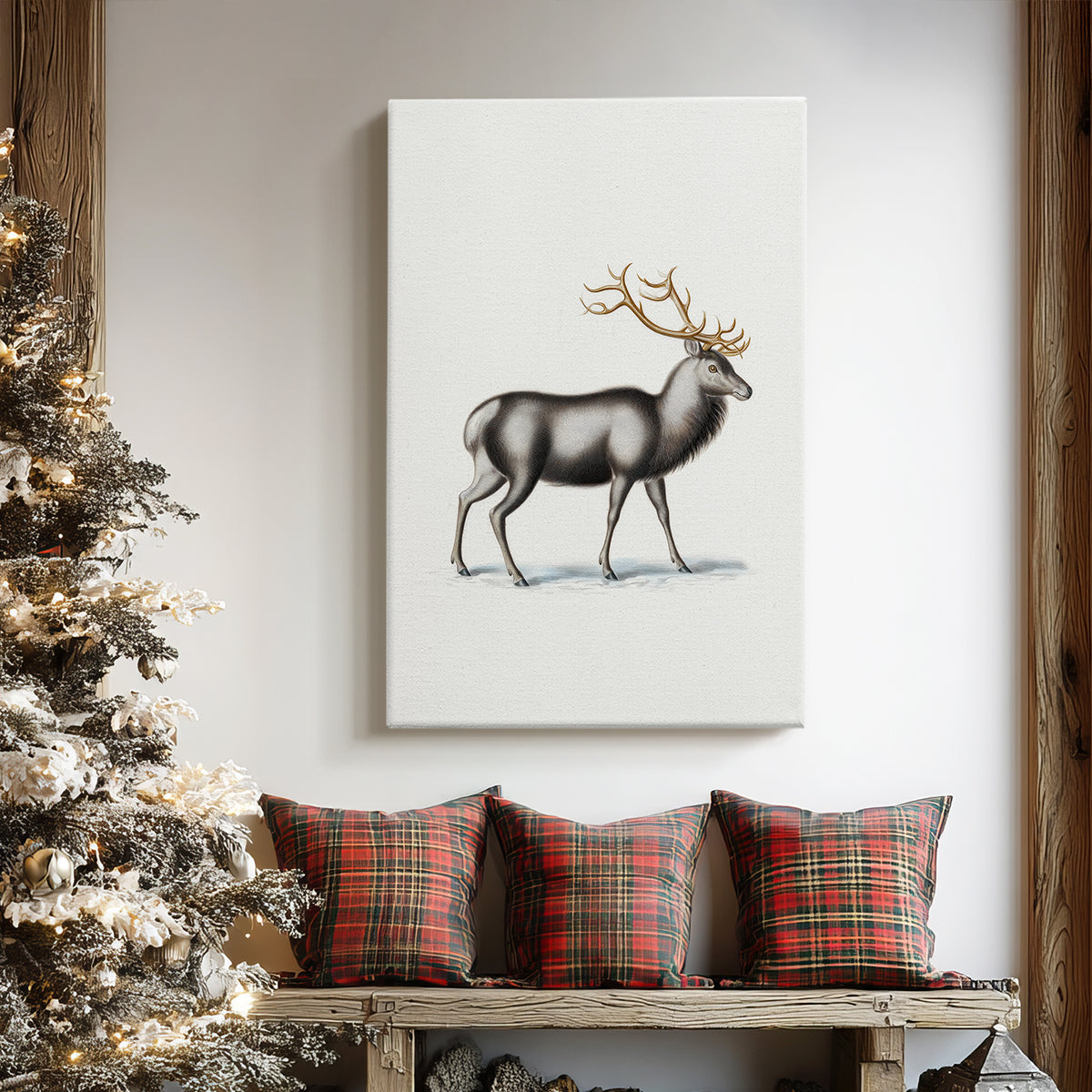 Pearled Night at Midnight - Canvas Art Print