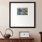 Pieces of Yakima Canyon- Premium Framed Print Double Matboard