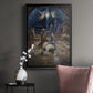 Silent Night - Modern Framed Canvas Print