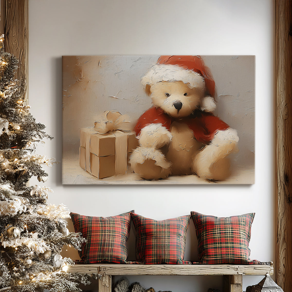 Morning of Warm Lantern Blessing - Canvas Art Print