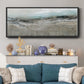 Distant Foothills - Floater Framed Canvas Print