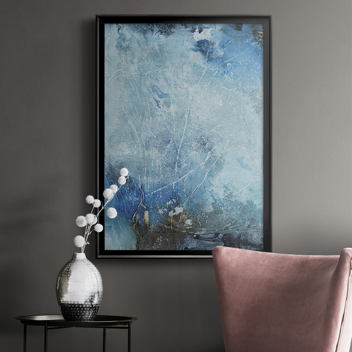 Coastal Seas III - Modern Framed Canvas Print