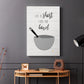 Lick the Bowl - Canvas Art Print