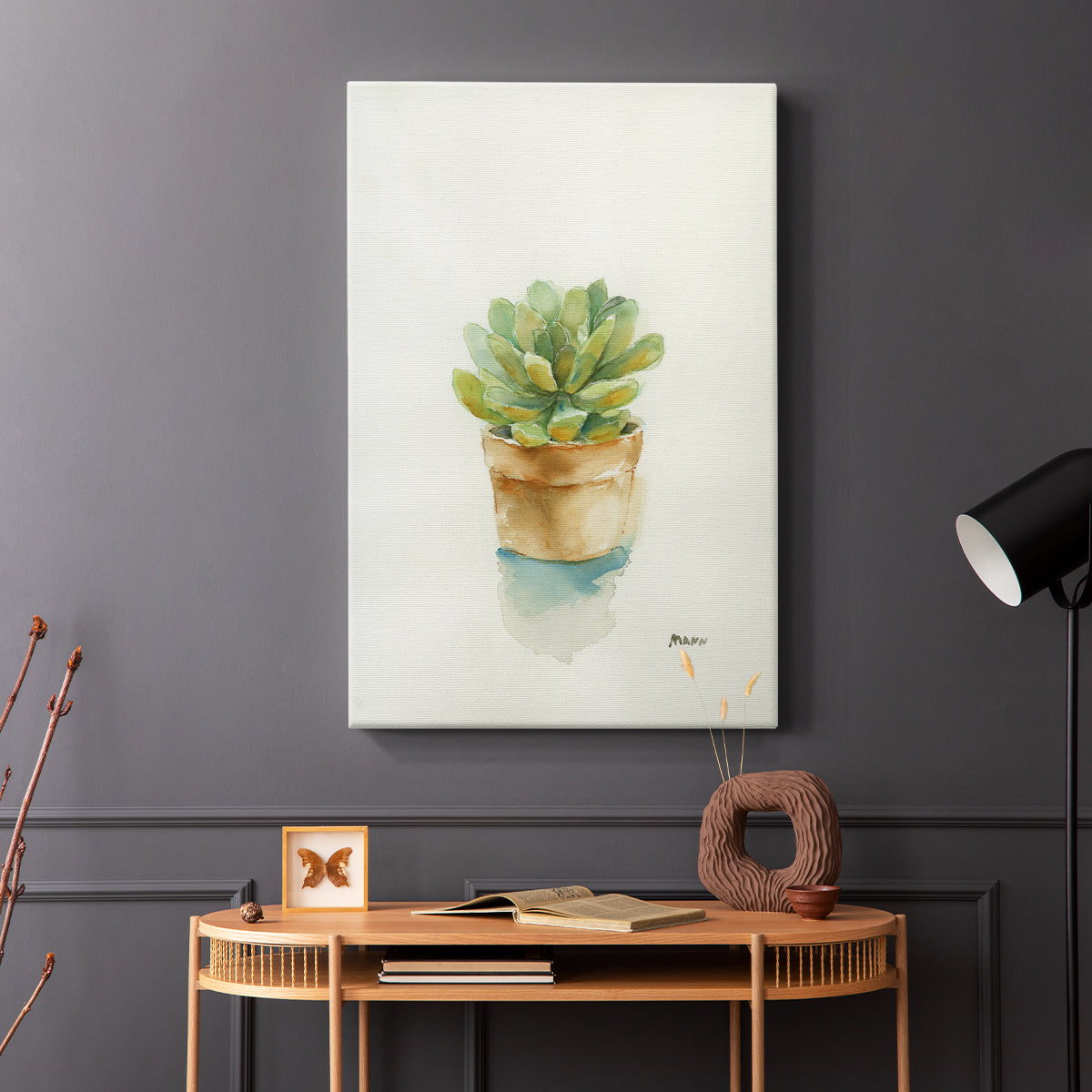 Succulent II - Canvas Art Print