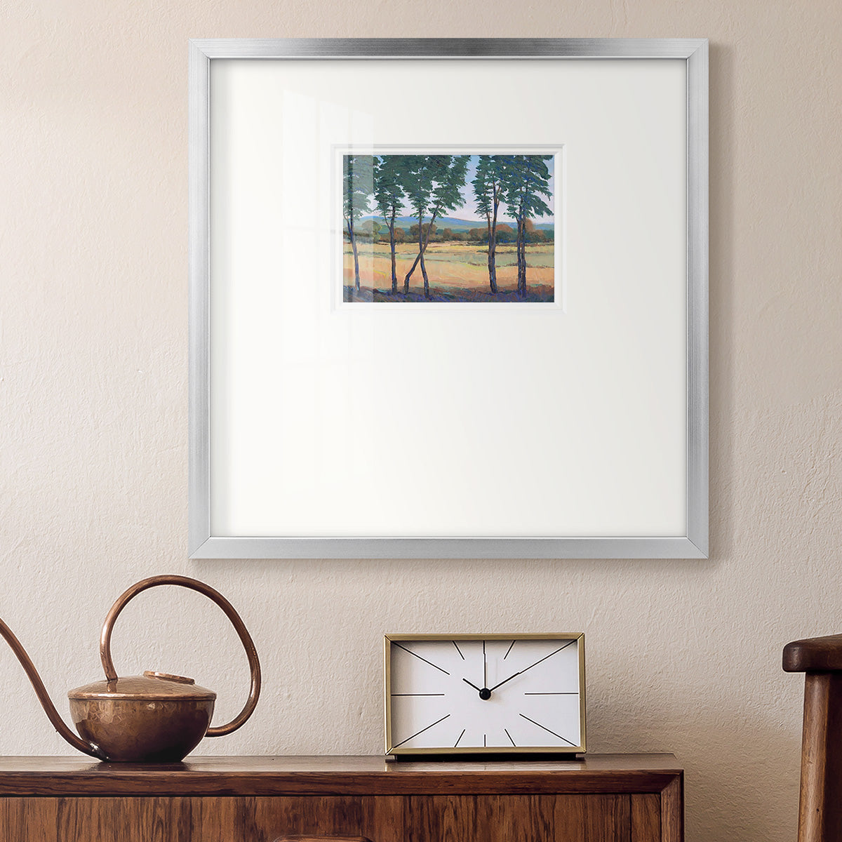 Still Morning I Premium Framed Print Double Matboard