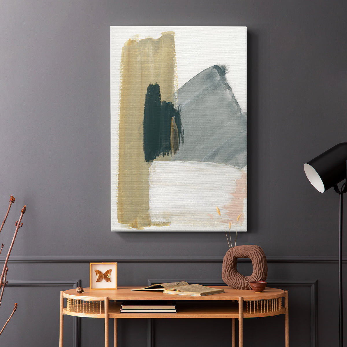 Marble Block Symmetry II - Canvas Art Print