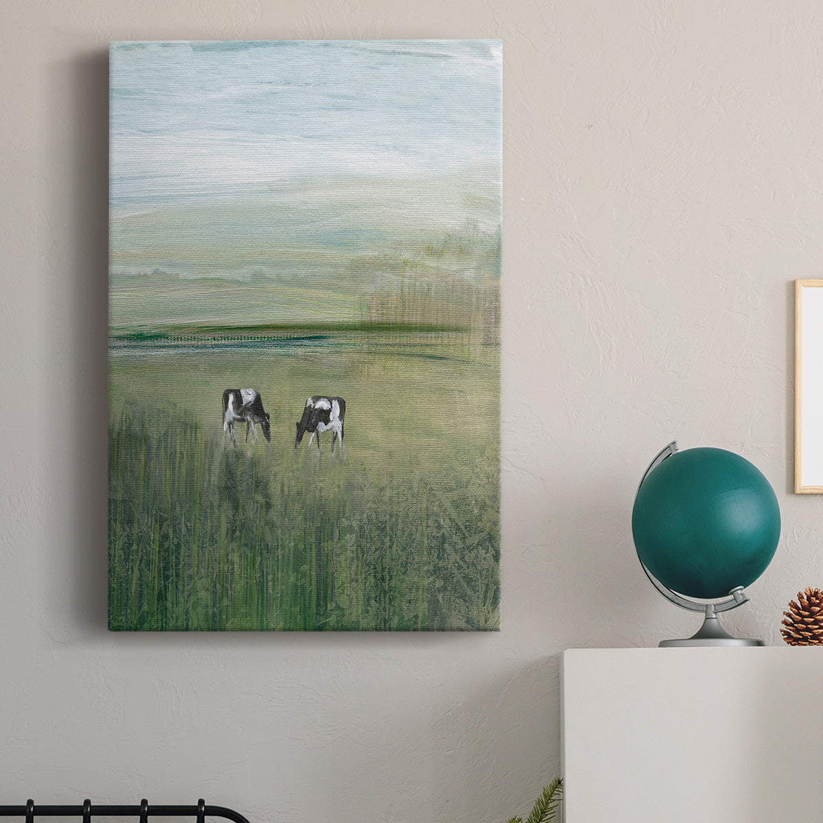 Out to Pasture II - Canvas Art Print