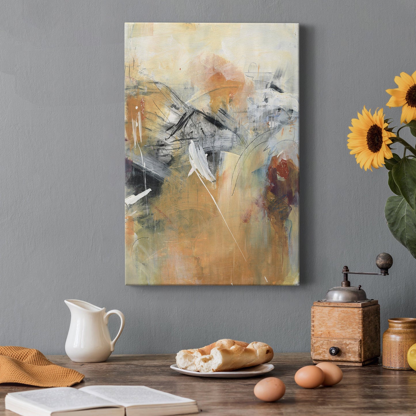 Frozen Spring II Premium Gallery Wrapped Canvas - Ready to Hang