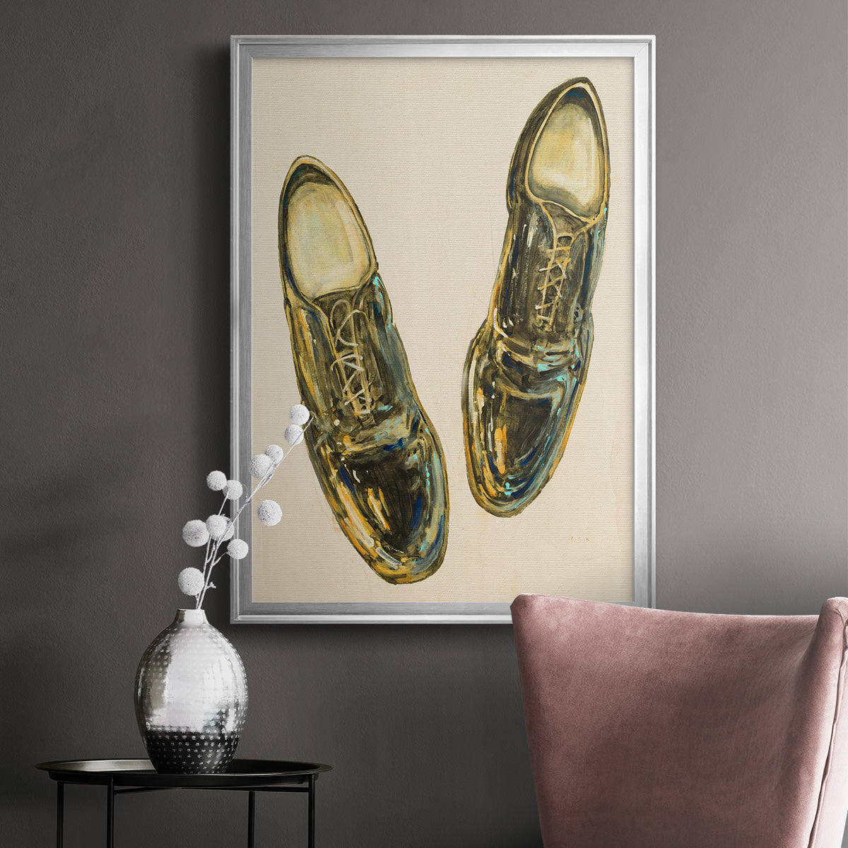The Shoe Fits I V1 - Modern Framed Canvas Print