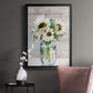Do Everything In Love - Modern Framed Canvas Print