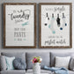 Drop Your Pants - Premium Framed Canvas 2 Piece Set - Ready to Hang