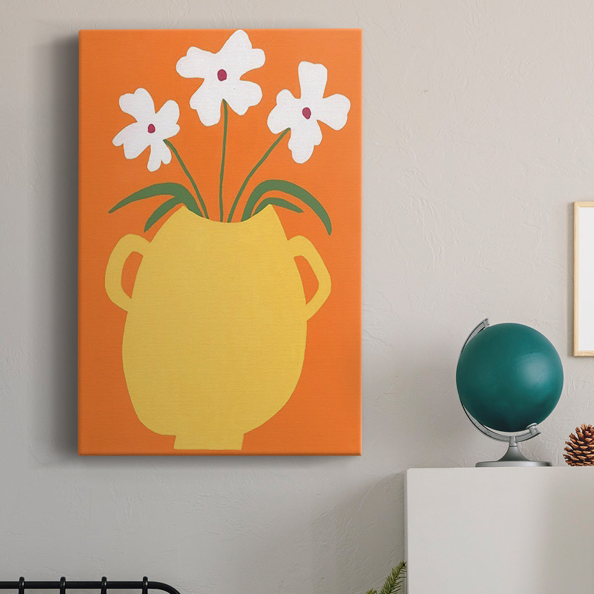 Modern Blooms II - Canvas Art Print