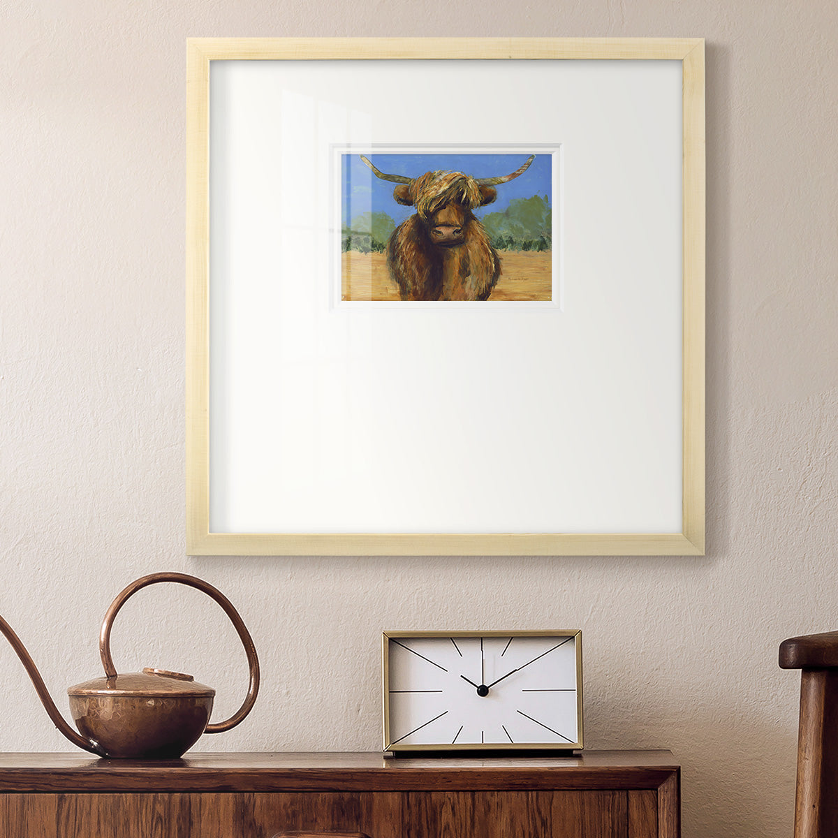 Shorty- Premium Framed Print Double Matboard