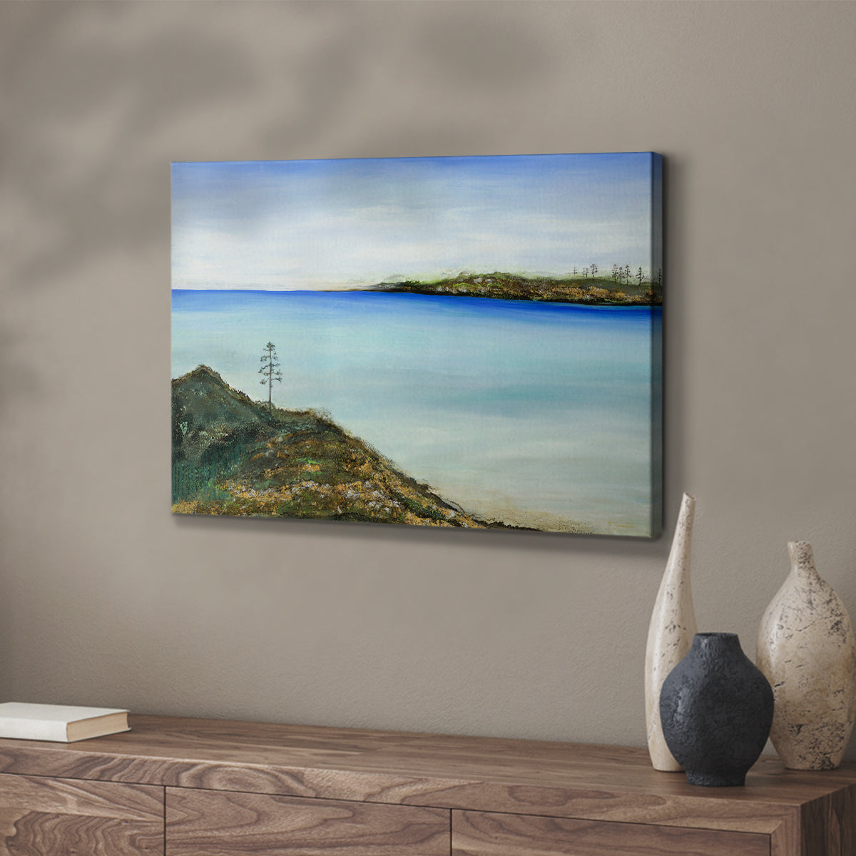 On A Clear Day - Canvas Art Print