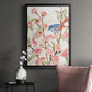 Cherry Blossom Perch II - Modern Framed Canvas Print