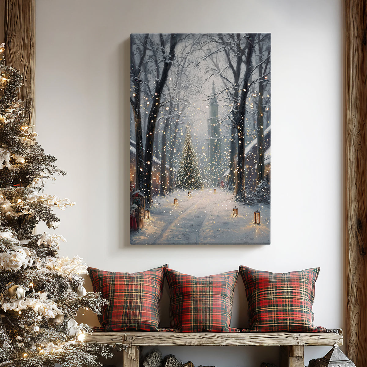 Chalk Serenade - Canvas Art Print
