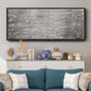 Slate Abstract - Floater Framed Canvas Print