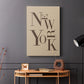 Neutral City Center Type I - Canvas Art Print