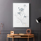 Indigo Sketch I - Canvas Art Print