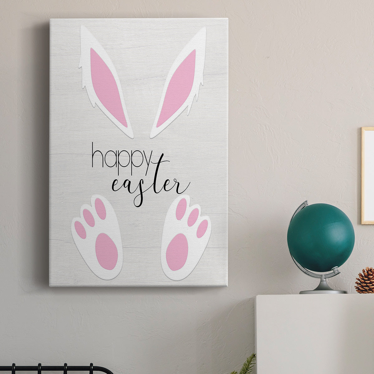 Happy Easter Premium Gallery Wrapped Canvas - Ready to Hang